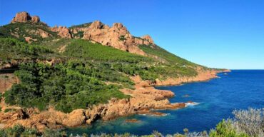 Massif de l'esterel landscape